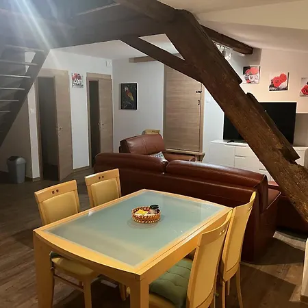 Apartamento Duplex Rénové Avec Terrasse Privative à 10 Mm De Colmar Et Eguisheim, à 2 Mm Du Grand Axe Autoroutier Strasbourg Mulhouse