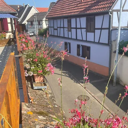 Apartamento Duplex Rénové Avec Terrasse Privative à 10 Mm De Colmar Et Eguisheim, à 2 Mm Du Grand Axe Autoroutier Strasbourg Mulhouse