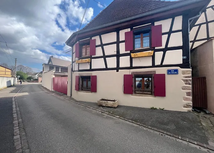 Duplex La Rose Rouge - 4 People * Sainte-Croix-en-Plaine